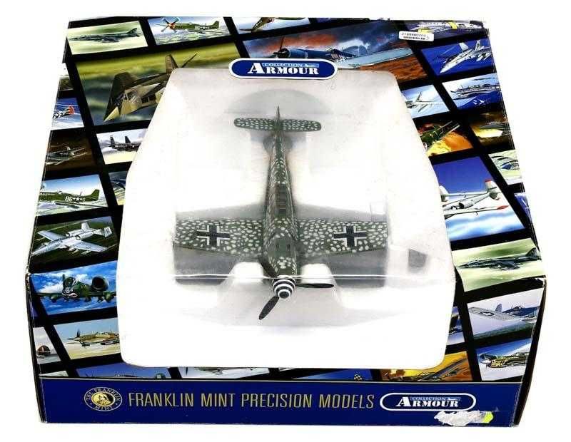 Aviões Miniatura Franklin Mint Vários: F-16, MIG-15, Spitfire, BF-109