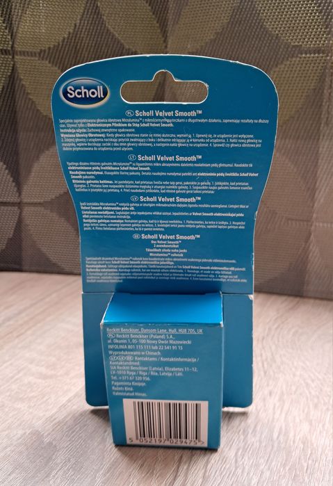 Scholl Velvet Smooth 2szt Nowe
