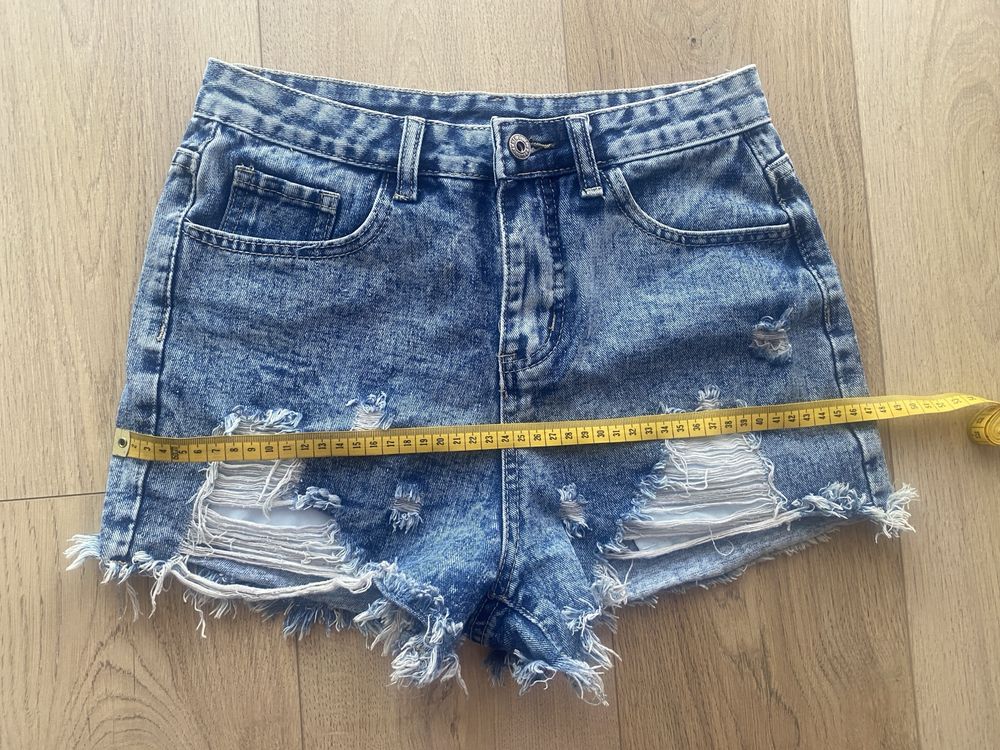 Spodenki jeansowe szorty Shein