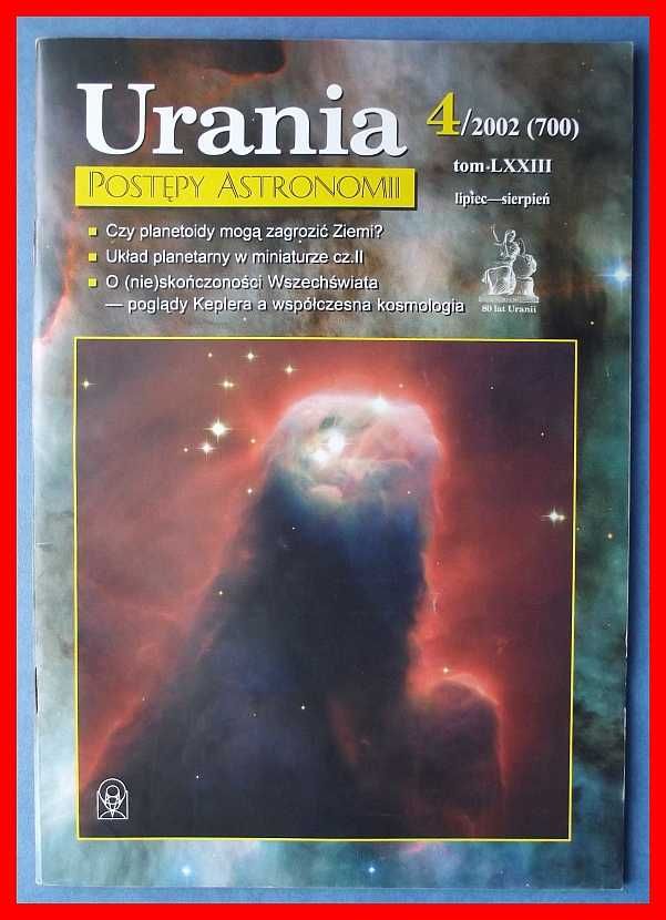 Urania - Postępy Astronomii - 4/2002 - planetoidy, Wszechświat