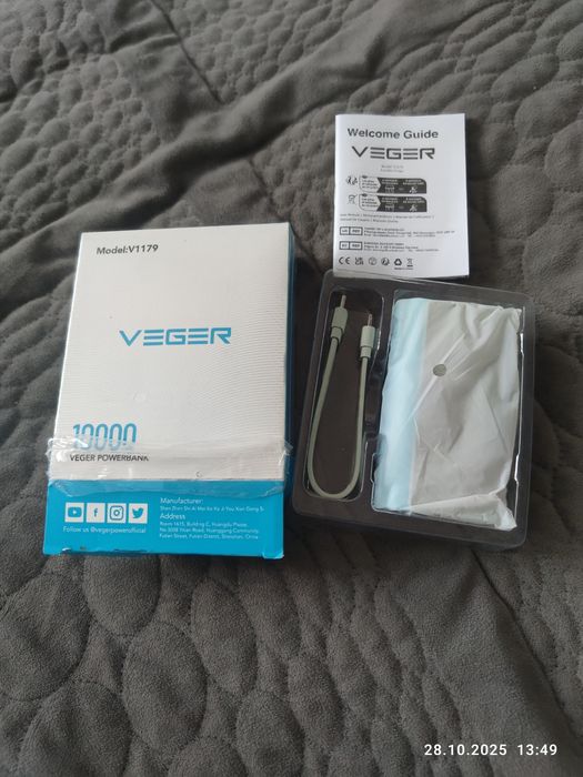 Повербанк veger 10000 mAh