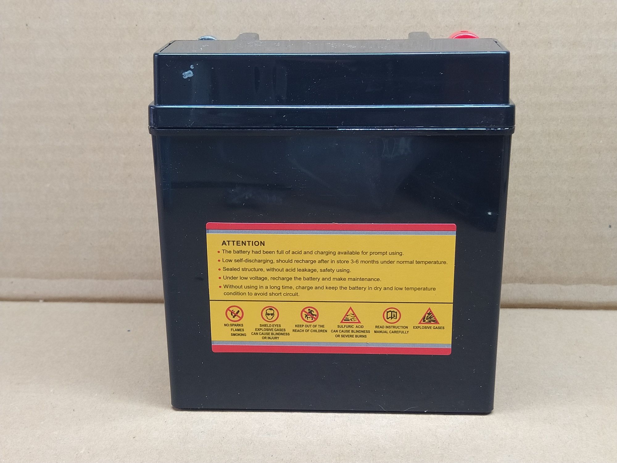 Аккумулятор мото АЕБ GEL 6V 11A 120-60-130mm 6N11A-3A "VLAND" Ява