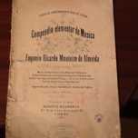 1881 - Compendio Elementar de Musica - Eugenio Ricardo Monteiro Almeid