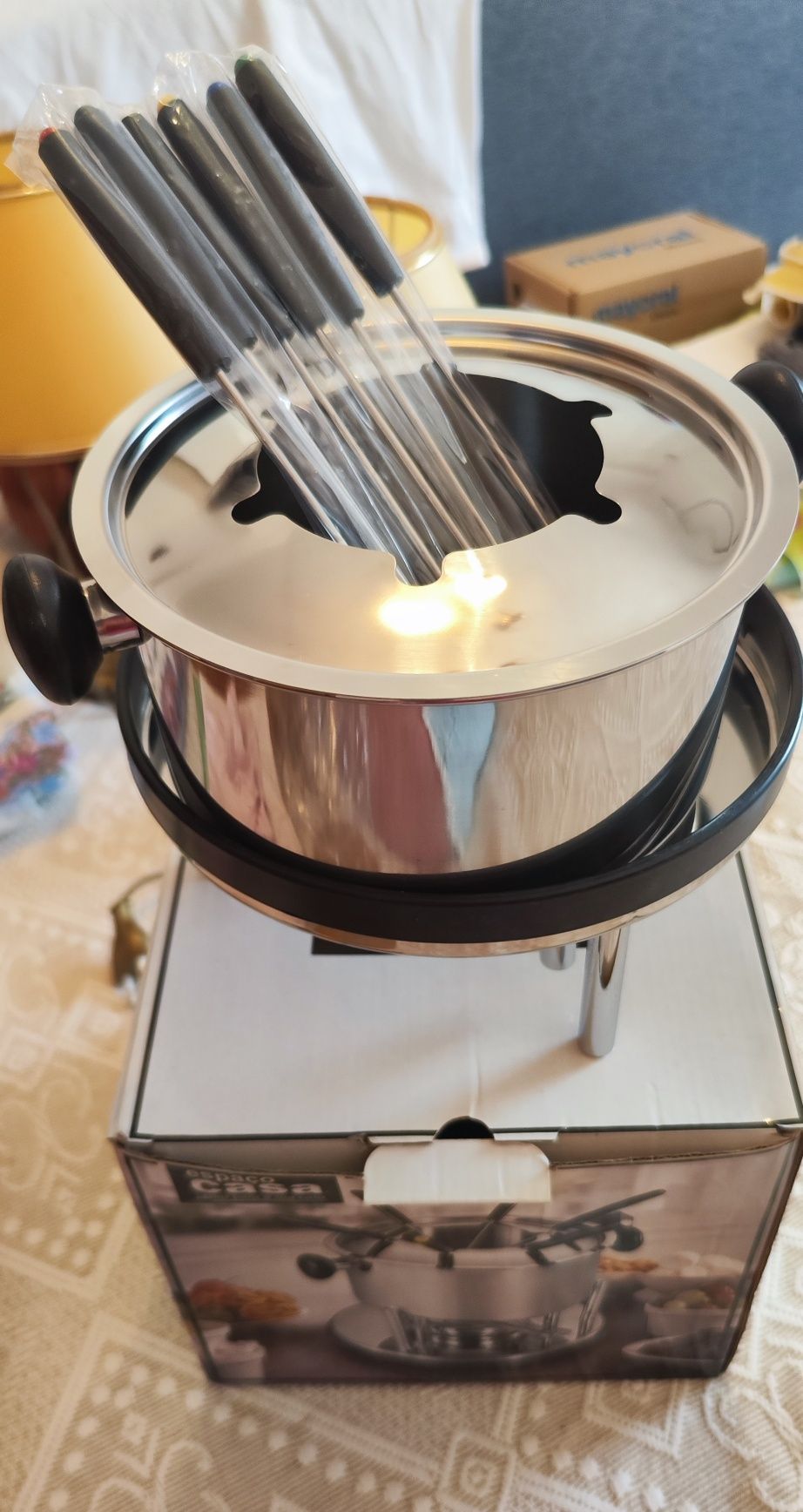 Fondue doméstico NOVO