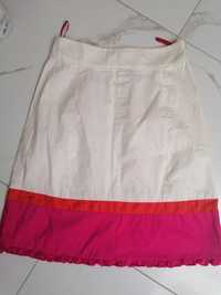 Tiffi spódnica bawełna piękny kolor fuksja