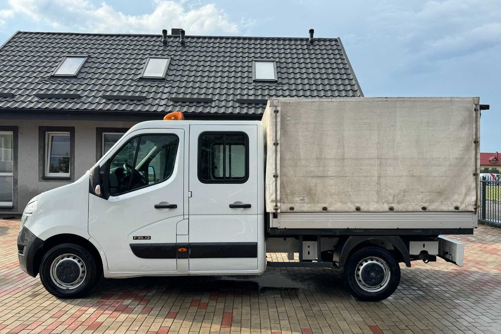 Master NV400 Movano DOKA 7 osób niski przebieg klima