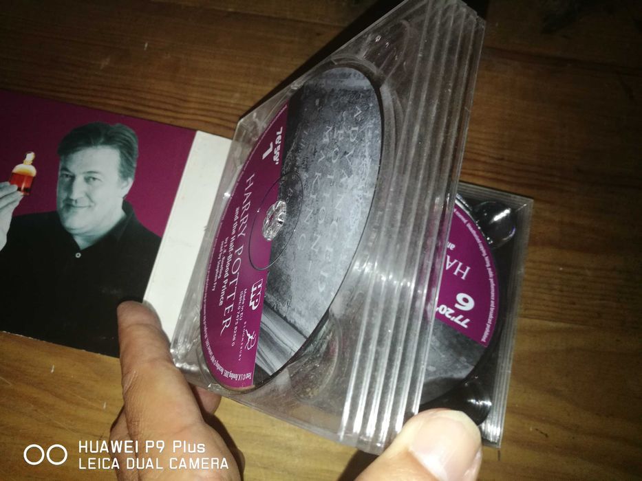 Harry Potter - áudio books em cassete áudio e em CD (colecionadores)