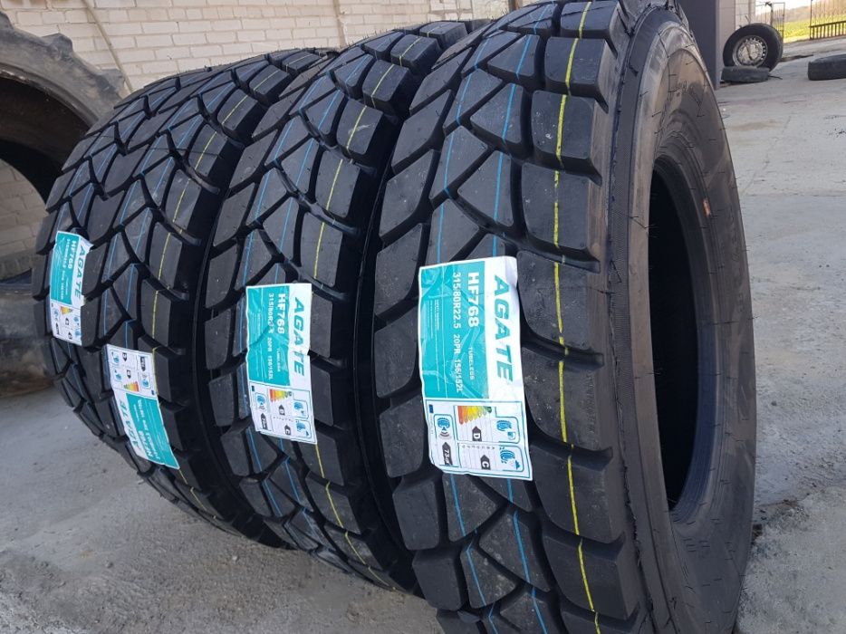 Opony nowe 315/80 R22,5 AGATE ONYX SATOYA TORQUE budowlane