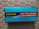 Инвертор tataliken преобразователь 12В-220 2200w в наличии!