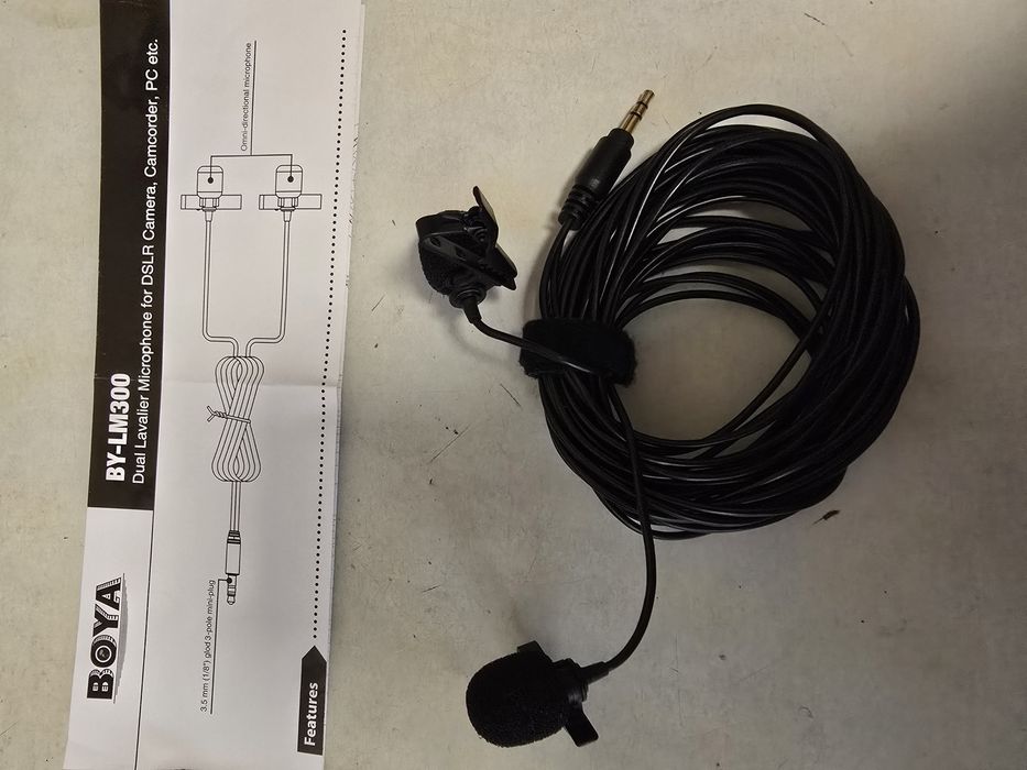 Петличний мікрофон BOYA LM300
