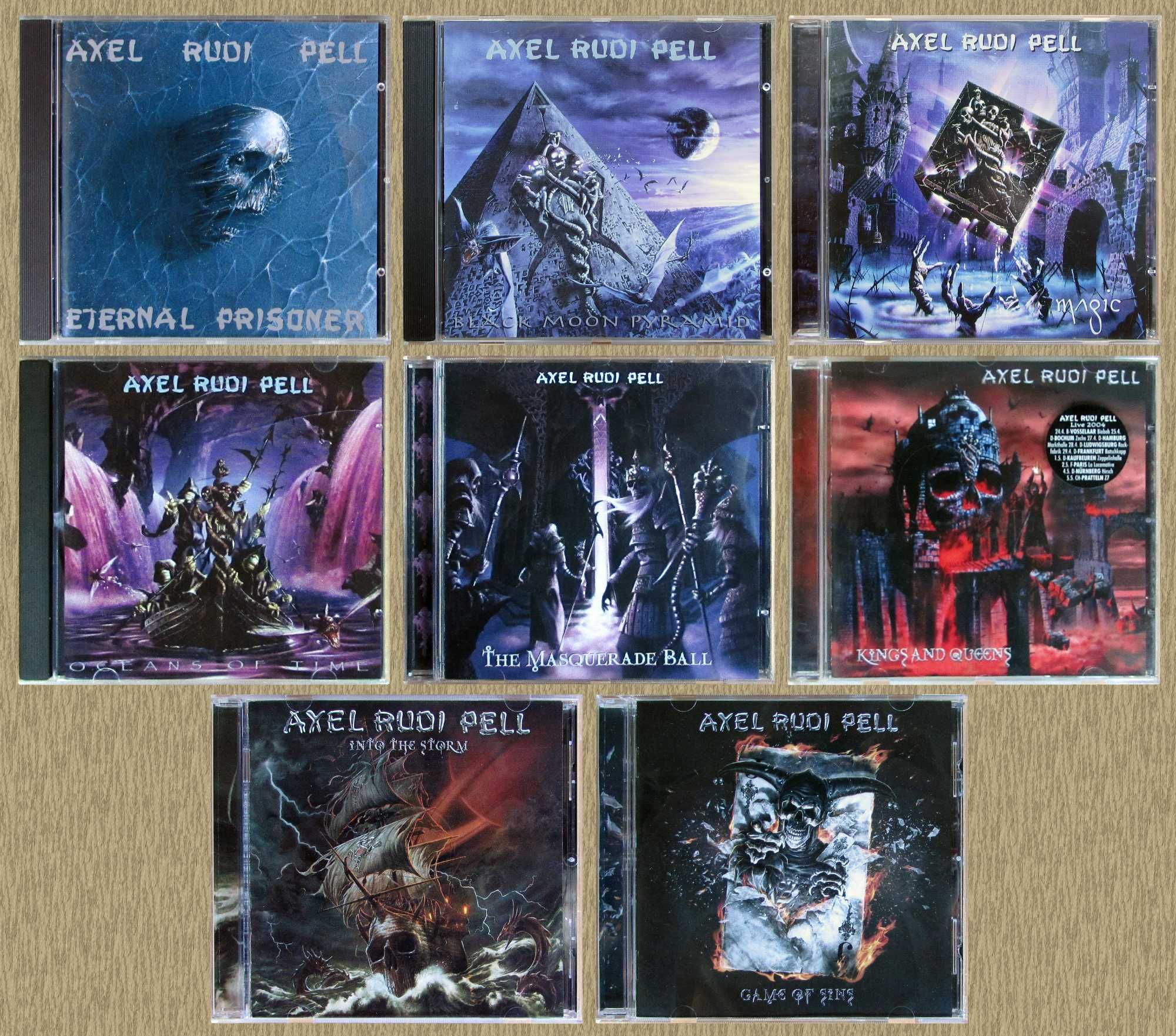CD Axel Rudi Pell - 1992, 1996, 1997, 1998, 2000, 2004, 2014, 2016