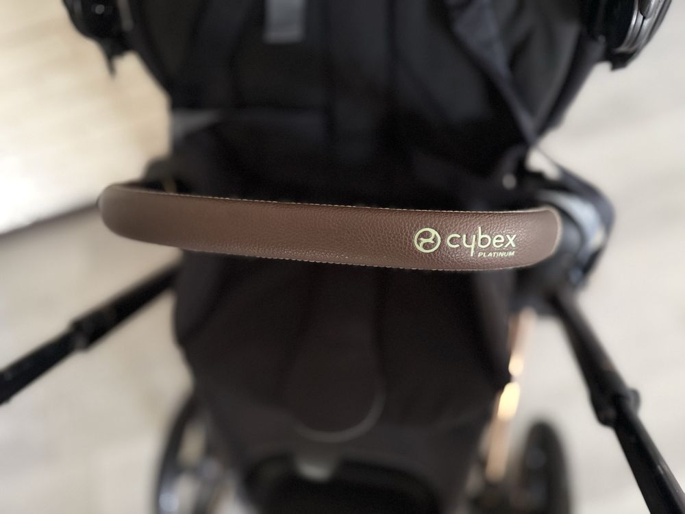 Візочок коляска 2 В 1 Cybex Priam Rosegold