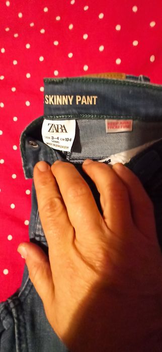 Conjunto camisa branca e calças ganha 3_4 anos zara kids