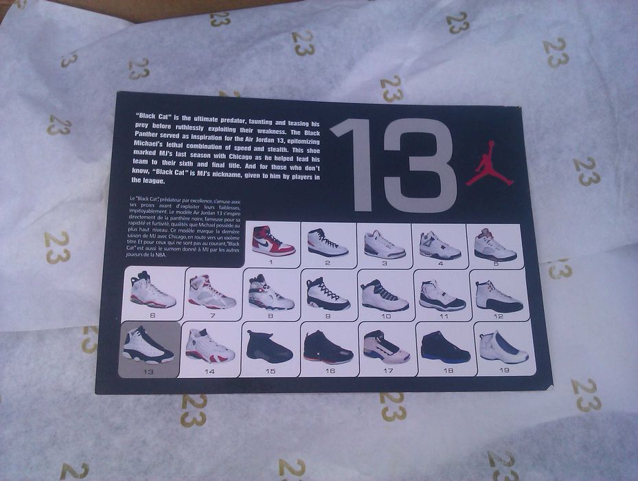 NIKE AIR JORDAN 13 "He Got Game", 42