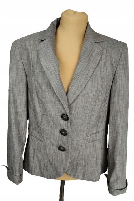 Gerry weber damska brązowa marynarka żakiet r. 40