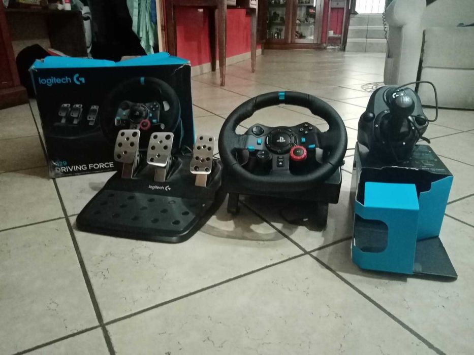 Kierowca Logitech g29 + Shifter PS/PC