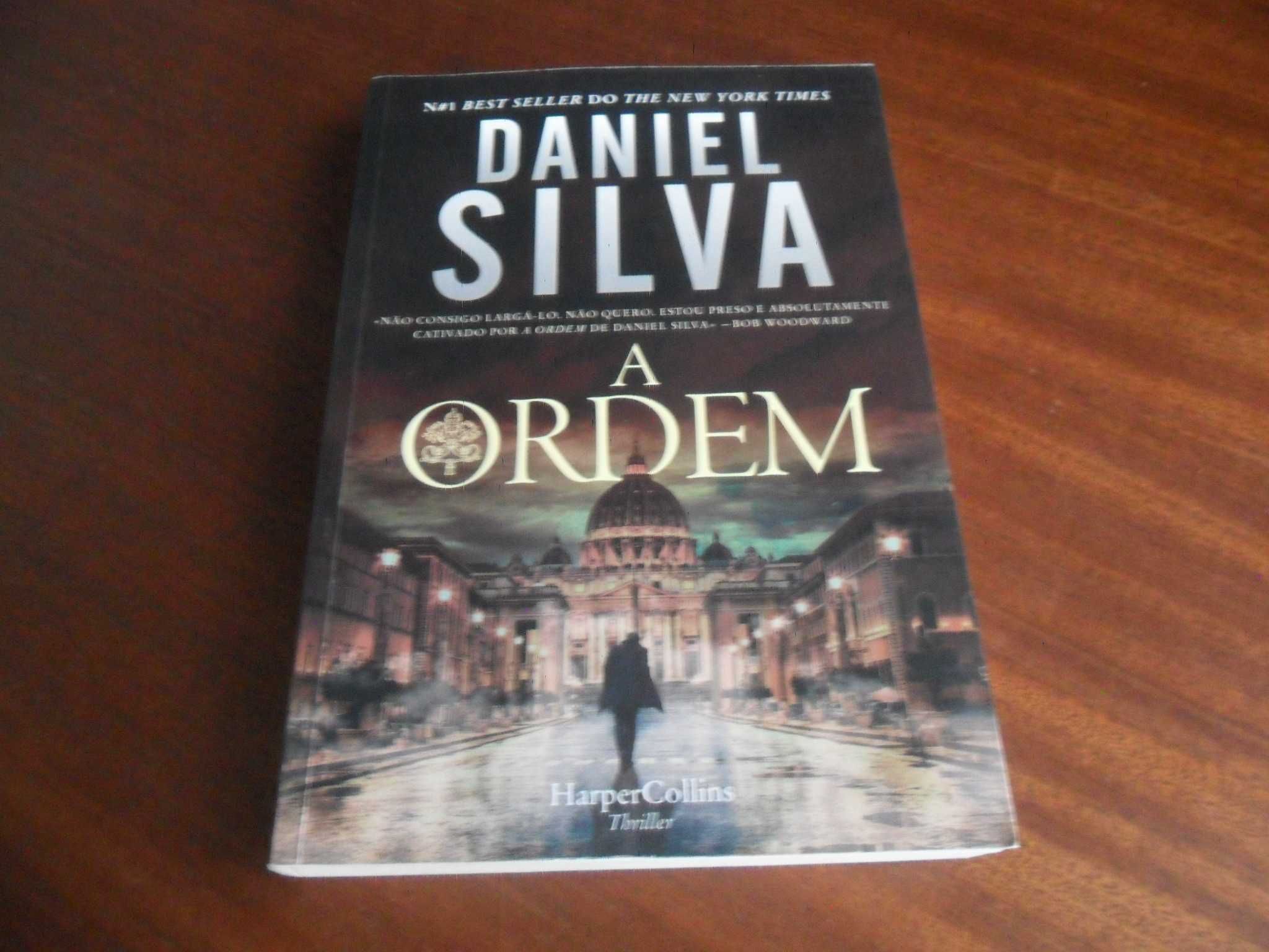 "A Ordem" de Daniel Silva - 1ª Edição de 2021