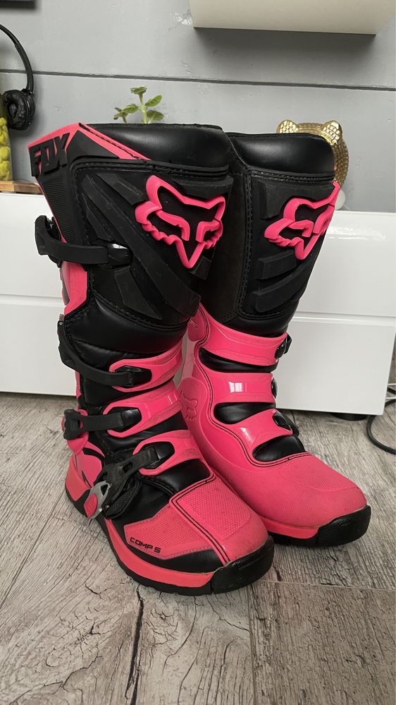 FOX Comp 5 pink rozm. 38 Buty motocrossowe quad enduro motocyklowe