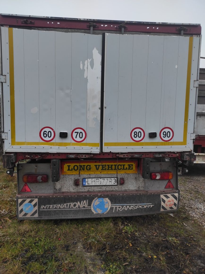 Naczepa Fruehauf Trailer pod jabłko przemysłowe