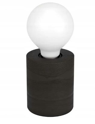 Lampka Stołowa Biurkowa Nocna Drewniana Eglo Turialdo 900334 Opis