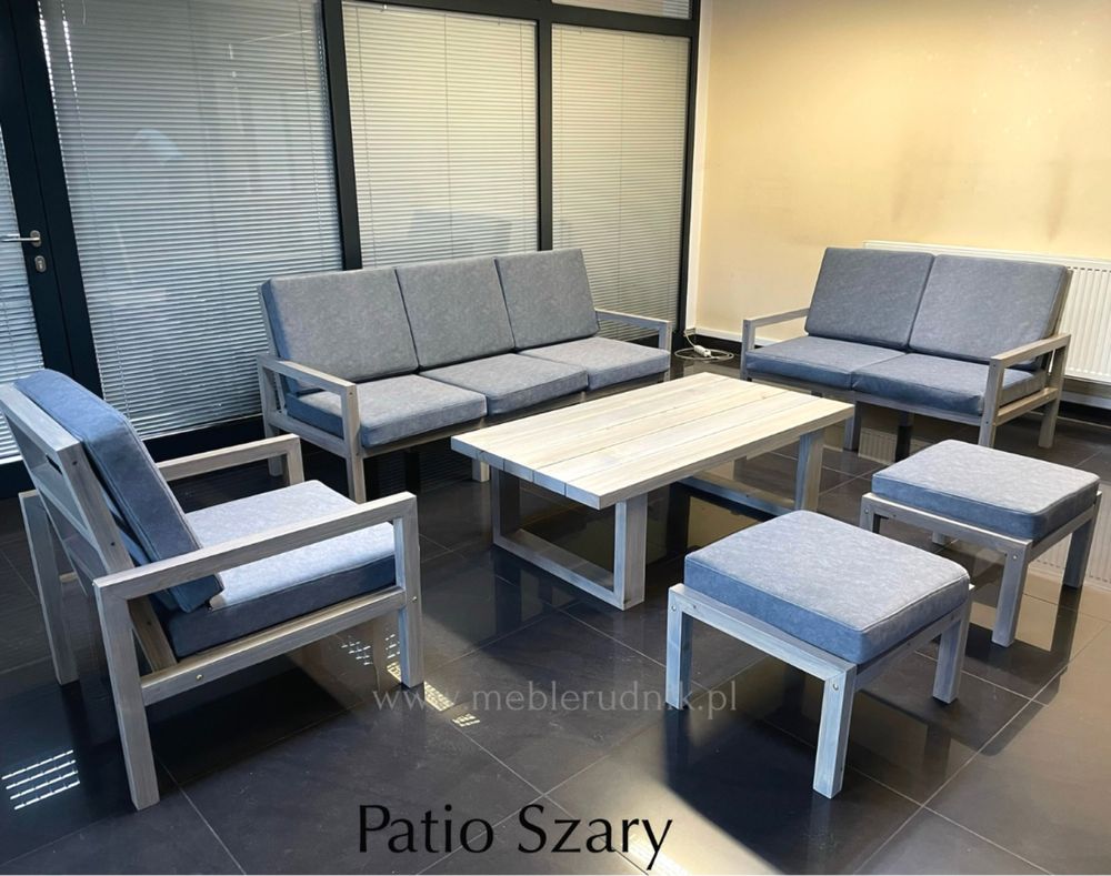 Meble tarasowe ogrodowe patio drewniane