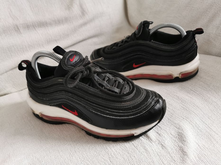 Nike Air Max 97 Black University Red buty sportowe sneakersy 38