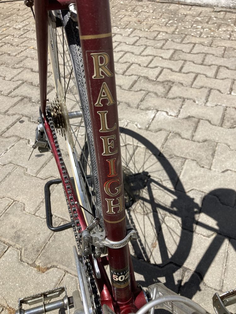 Bicicleta Estrada Vintage toda de origem  - Raleigh Olympian 502