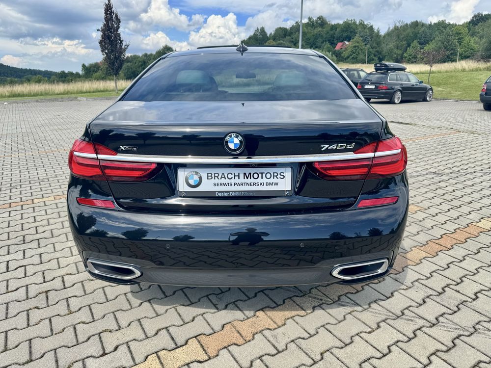 BMW 7 G11 740D 320KM STAN IDEALNY Salon Polska