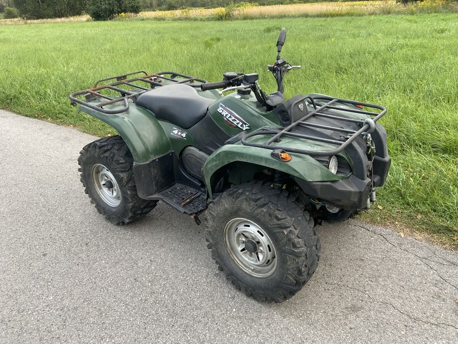 Wahacz piasta zwrotnica lewa prawa półoś lewa prawa przód grizzly 450