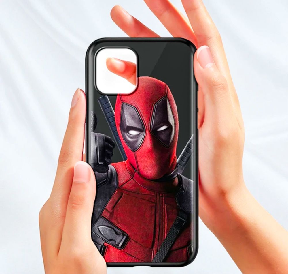 Deadpool Etui dla iPhone 15, 14, 13, 12, 11, Mini, Pro, Max