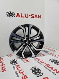 NOWE alufelgi RENAULT 17" 5x114,3 Laguna Talisman Megane - Czarne