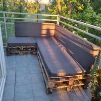 Zestaw wypoczynkowy balkon