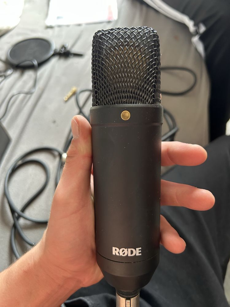 Mikrofon RODE NT-1 Z interfejem MUSICMATE MM-A170 Gemini Smart i Rode