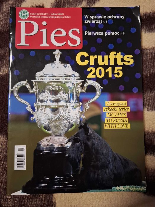 Archiwalne czasopismo ZKwP Pies 2/2015