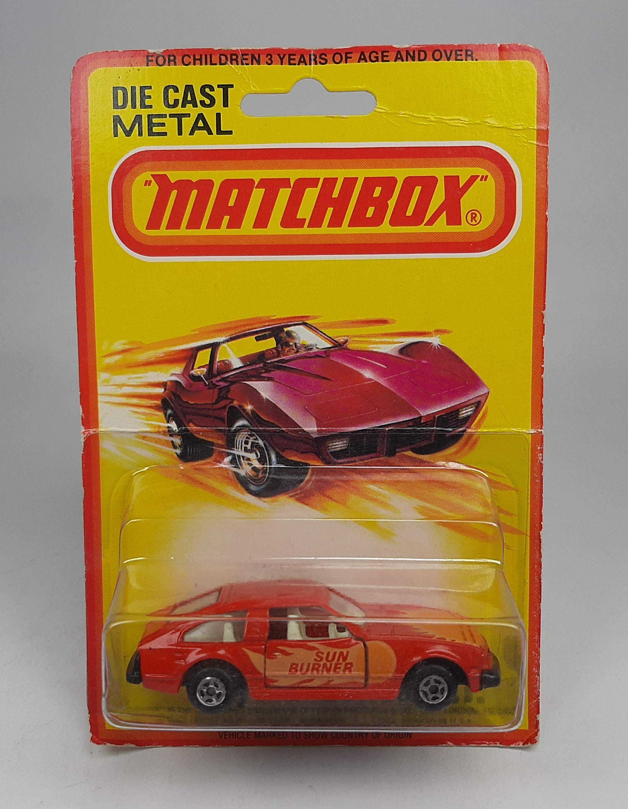 MATCHBOX Toyota Celica G.T. "Sun Burner" Made in Hong Kong