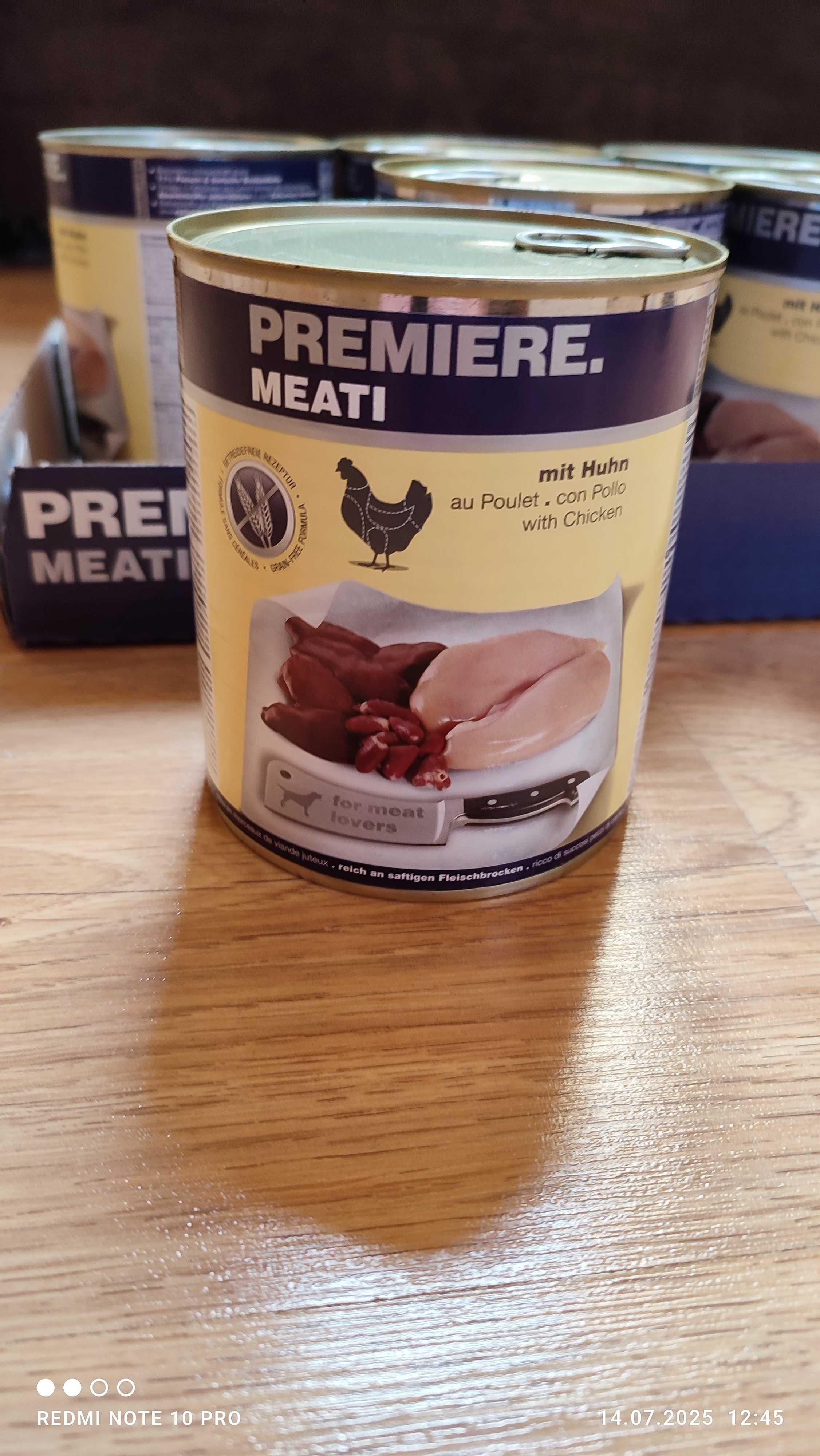 PREMIERE Meati Kurczak 6x800g mokra karma dla psa