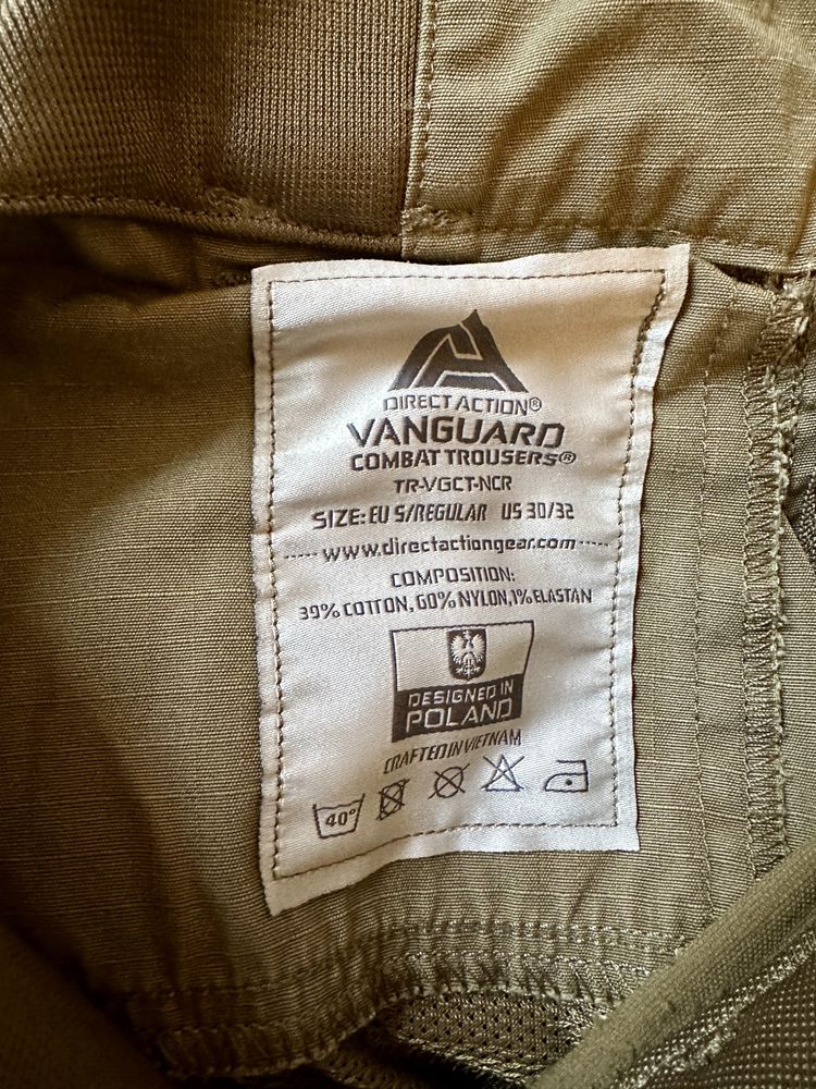 Mundur bluza i spodnie Vanguard Direct Action small gratis ochraniacze