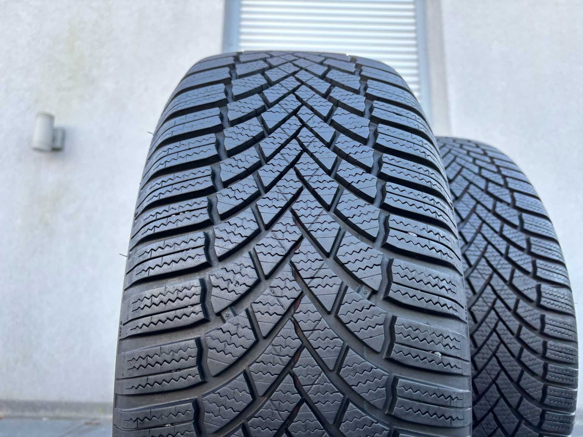 2szt zimowe 225/55R17 Bridgestone 8mm 2019r Poleasingowe! LZ154 gwar