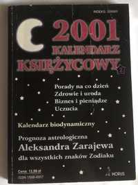 2001 kalendarz ksiezycowy