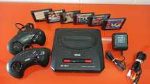 Sega mega Drive 2 + 6 jogos