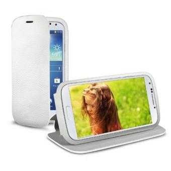 Capa SBS em PU tipo livro Samsung Galaxy S4