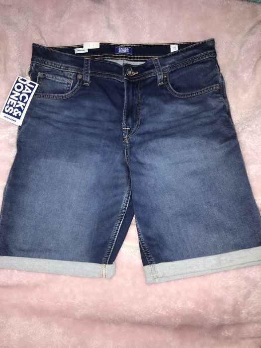 Нові джинсові шорти jack jones 170 см