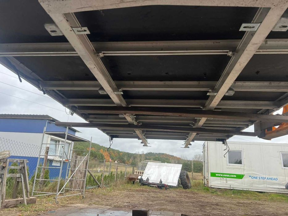 10EP Skrzynia ładunkowa zabudowa suwany dach  420x245x235(MONTAZ)