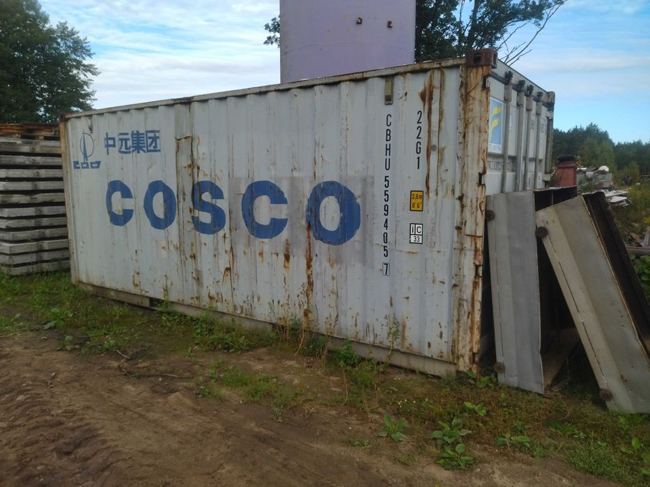 Kontener morski magazynowy 20 magazyn