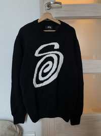 sweter Stussy rozmiar L czarny