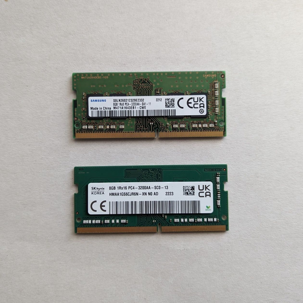 Оперативна пам'ять ddr4-3200 2*8gb 16gb ноутбук