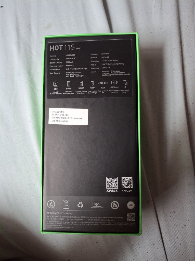 Infinix Hot 11S NFC