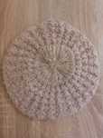 Beret damski fiolet