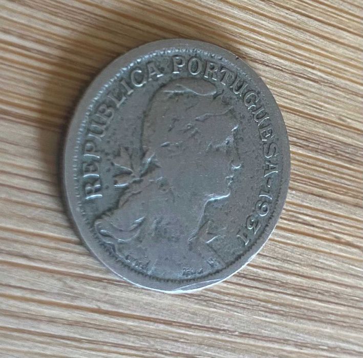 Moeda Portugal 50 Centavos 1931