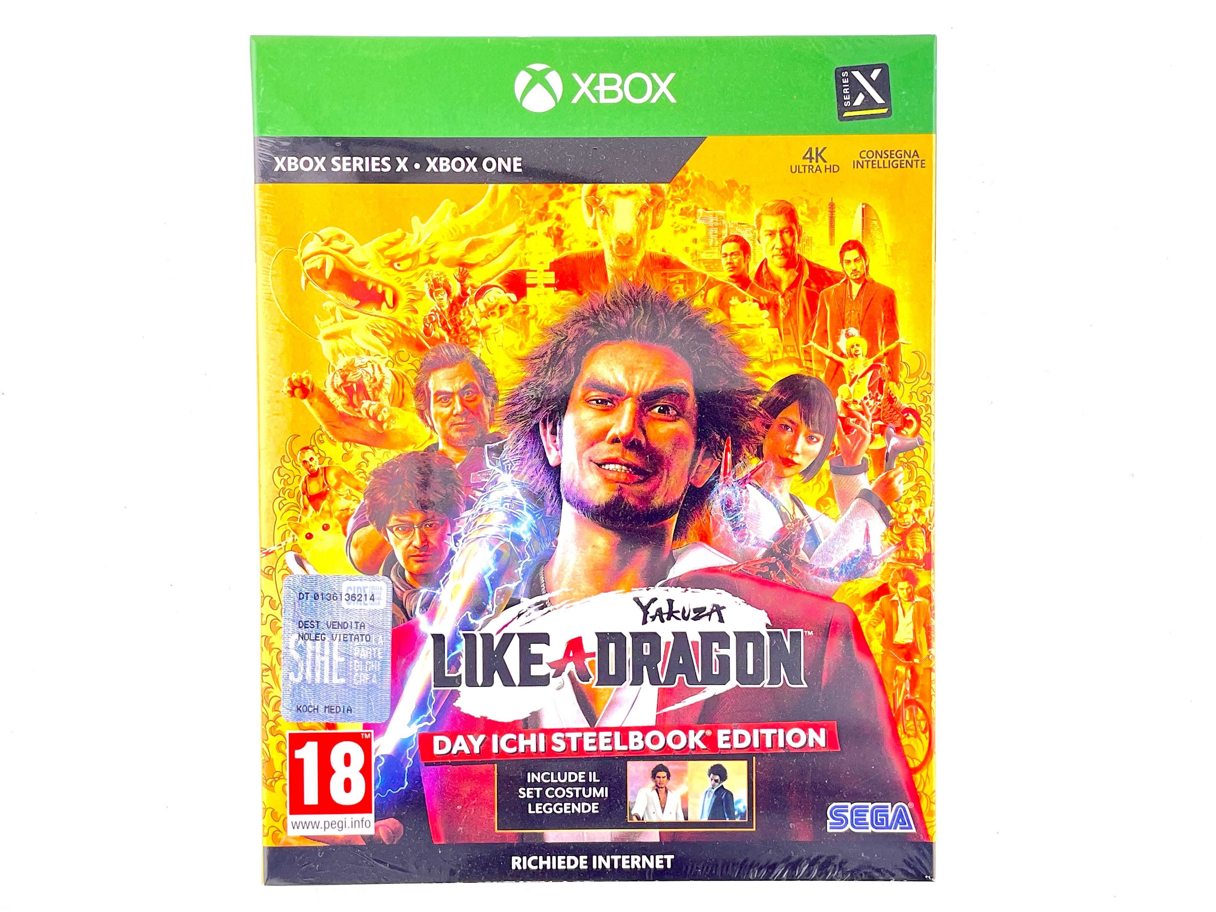 Yakuza Like A Dragon Steelbook XBOX One/Series X VIMAGCO.PL Bydgoszcz